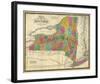 State of New York, c.1831-Samuel Augustus Mitchell-Framed Art Print