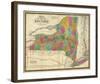 State of New York, c.1831-Samuel Augustus Mitchell-Framed Art Print