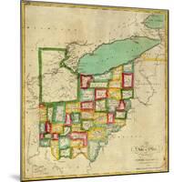 State of Ohio, c.1827-Robert Desilver-Mounted Art Print