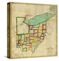 State of Ohio, c.1827-Robert Desilver-Stretched Canvas