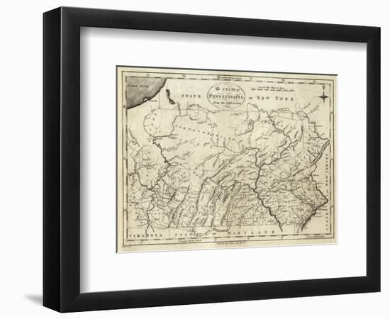 State of Pennsylvania, c.1796-John Reid-Framed Art Print