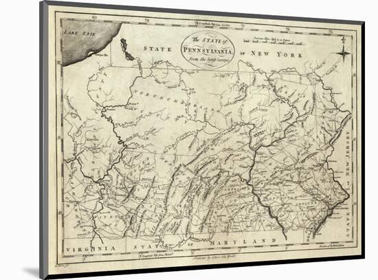 State of Pennsylvania, c.1796-John Reid-Mounted Art Print