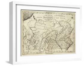 State of Pennsylvania, c.1796-John Reid-Framed Art Print