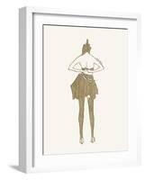 State of Undress - Poise-Bridget Davies-Framed Giclee Print