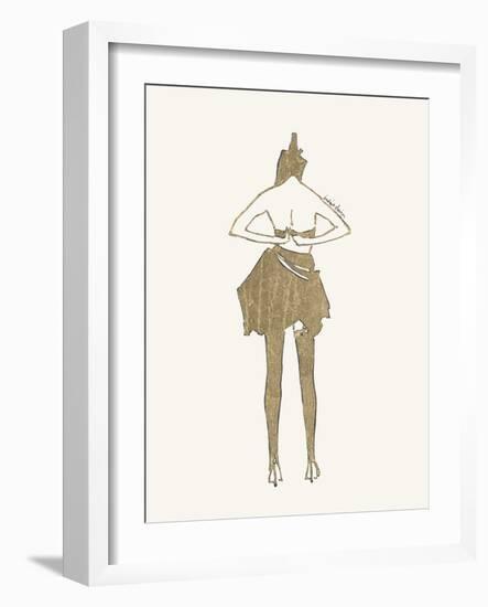 State of Undress - Poise-Bridget Davies-Framed Giclee Print