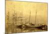 State of Washington Views: Schooner Vine (ca. 1890)-null-Mounted Giclee Print