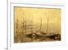 State of Washington Views: Schooner Vine (ca. 1890)-null-Framed Giclee Print