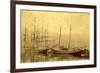 State of Washington Views: Schooner Vine (ca. 1890)-null-Framed Giclee Print