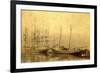 State of Washington Views: Schooner Vine (ca. 1890)-null-Framed Giclee Print