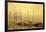 State of Washington Views: Schooner Vine (ca. 1890)-null-Framed Giclee Print