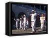 State of Yucatan, Merida, Participants in a Folklore Dance in the Main Square of Merida, Mexico-Paul Harris-Framed Stretched Canvas