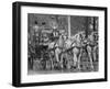 State Opening of Parliament Queen Elizabeth and Duke of Edinburgh Travell in the State Coach-null-Framed Photographic Print