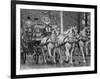 State Opening of Parliament Queen Elizabeth and Duke of Edinburgh Travell in the State Coach-null-Framed Photographic Print