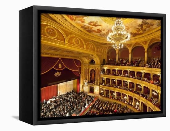 State Opera House (Magyar Allami Operahaz) with Budapest Philharmonic Orchestra, Budapest, Central-Stuart Black-Framed Stretched Canvas