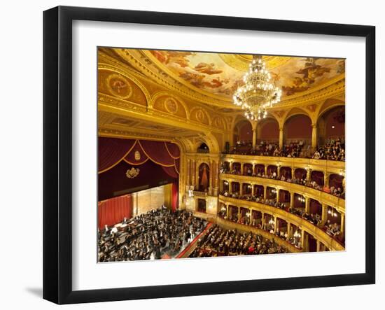 State Opera House (Magyar Allami Operahaz) with Budapest Philharmonic Orchestra, Budapest, Central-Stuart Black-Framed Photographic Print