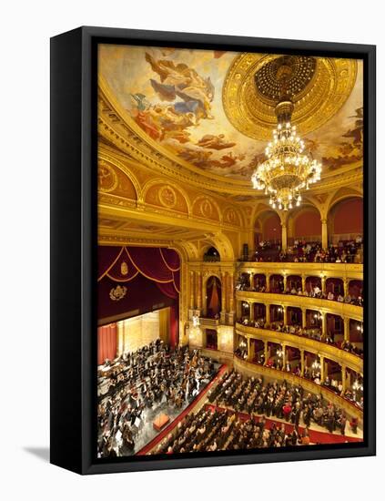 State Opera House (Magyar Allami Operahaz) with Budapest Philharmonic Orchestra, Budapest, Central -Stuart Black-Framed Stretched Canvas
