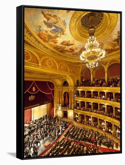 State Opera House (Magyar Allami Operahaz) with Budapest Philharmonic Orchestra, Budapest, Central -Stuart Black-Framed Stretched Canvas