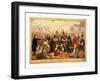 State Physicians Bleeding John Bull to Death!!-null-Framed Giclee Print