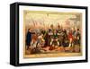 State Physicians Bleeding John Bull to Death!!-null-Framed Stretched Canvas