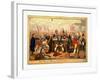 State Physicians Bleeding John Bull to Death!!-null-Framed Giclee Print