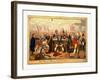 State Physicians Bleeding John Bull to Death!!-null-Framed Giclee Print