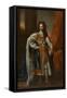 State Portrait of King William III-Godfrey Kneller-Framed Stretched Canvas