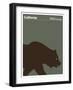 State Poster CA California-null-Framed Giclee Print