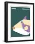 State Poster HI Hawaii-null-Framed Giclee Print