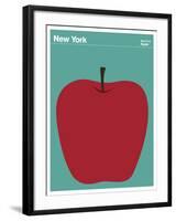 State Poster NY New York-null-Framed Giclee Print