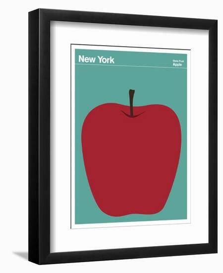 State Poster NY New York-null-Framed Giclee Print