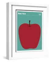 State Poster NY New York-null-Framed Giclee Print