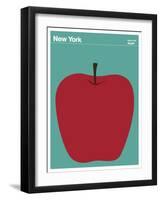 State Poster NY New York-null-Framed Giclee Print