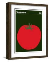 State Poster TN Tennessee-null-Framed Giclee Print