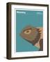 State Poster WY Wyoming-null-Framed Giclee Print