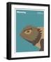 State Poster WY Wyoming-null-Framed Giclee Print