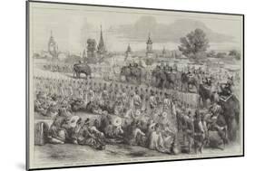 State Procession Bearing Presents from the Governor-General of India to the King of Ava-null-Mounted Giclee Print