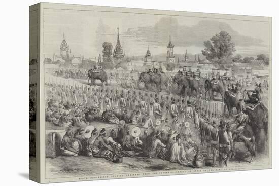 State Procession Bearing Presents from the Governor-General of India to the King of Ava-null-Stretched Canvas