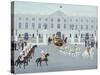 State Procession Leaving Buckingham Palace-Vincent Haddelsey-Stretched Canvas