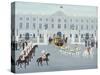 State Procession Leaving Buckingham Palace-Vincent Haddelsey-Stretched Canvas