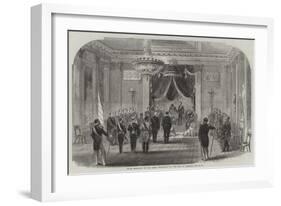 State Reception of the Greek Deputation by the King of Denmark-null-Framed Giclee Print