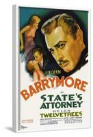 State's Attorney, Helen Twelvetrees, John Barrymore, 1932-null-Framed Art Print