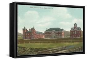 State School of Mines, Rapid City, South Dakota-null-Framed Stretched Canvas