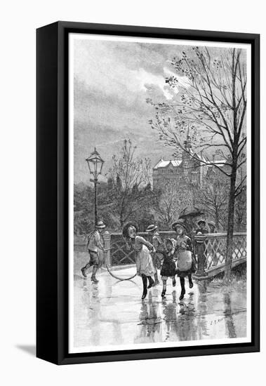 State School, Sandhurst, Australia, 1886-null-Framed Stretched Canvas