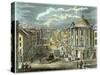 State Street, Albany, New York, USA, C1835-null-Stretched Canvas