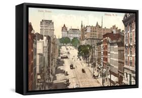 State Street, Albany, New York-null-Framed Stretched Canvas