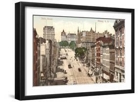State Street, Albany, New York-null-Framed Art Print