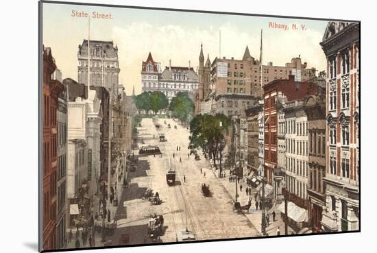 State Street, Albany, New York-null-Mounted Art Print