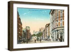 State Street, Albany, New York-null-Framed Art Print