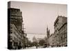 State Street and Capitol, Albany, N.Y.-null-Stretched Canvas