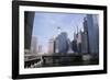 State Street Bridge Over Chicago River, Chicago, Illinois, USA-Jenny Pate-Framed Photographic Print